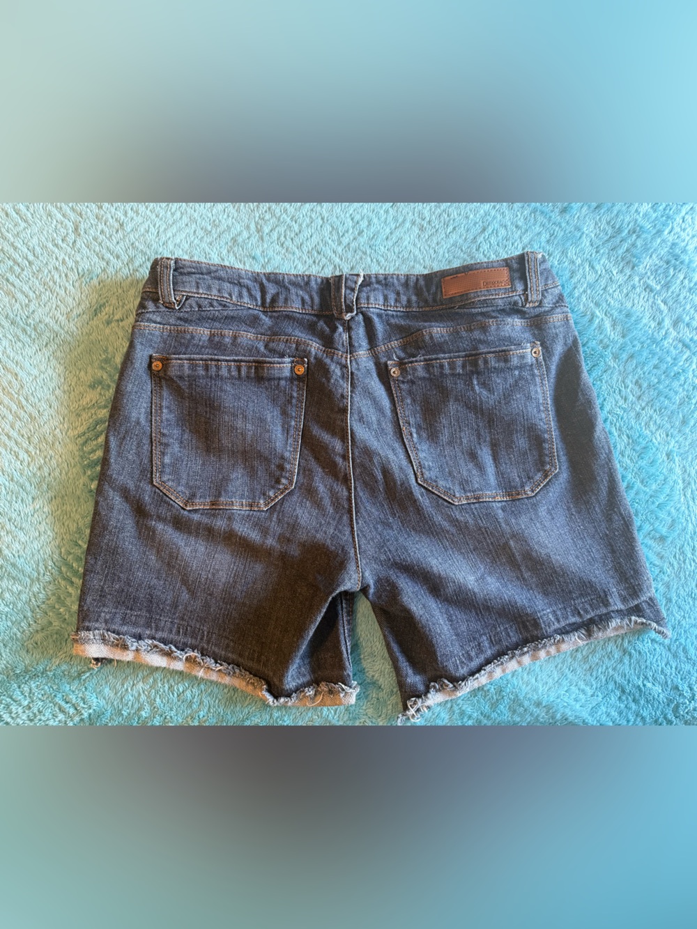 Democracy Indigo Cutoff Denim Shorts - Picture 5 of 5